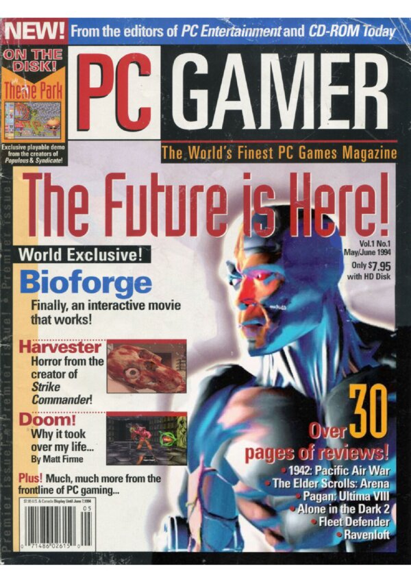 PC Gamer   Issue 001   May June 1994 cover